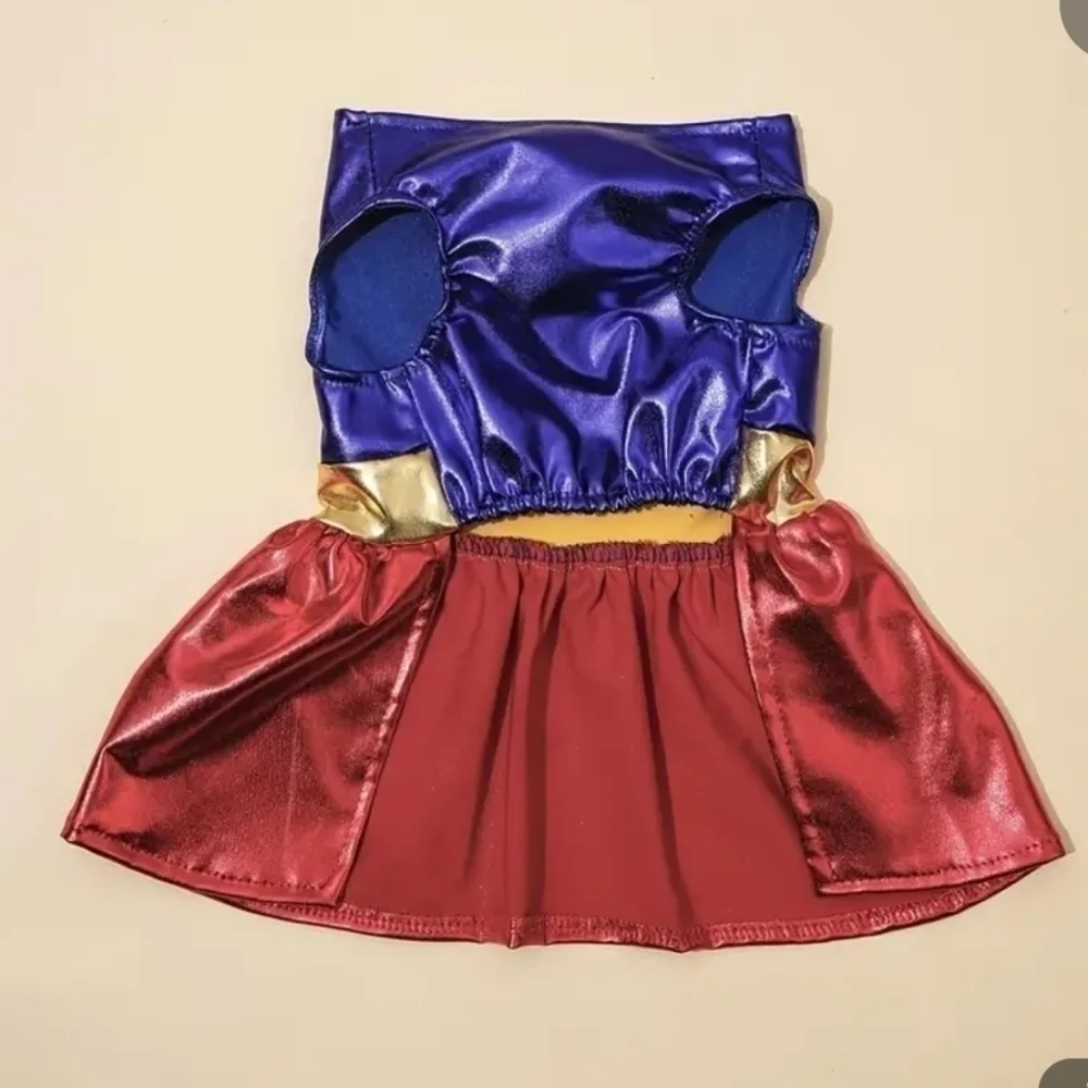 Dog superhero costume size small